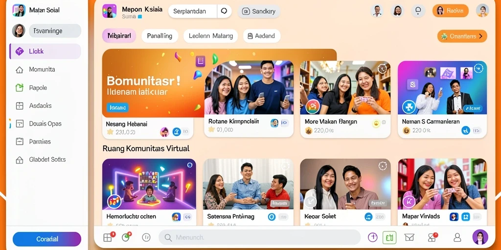 Screenshot fitur mode permainan daring FA99.