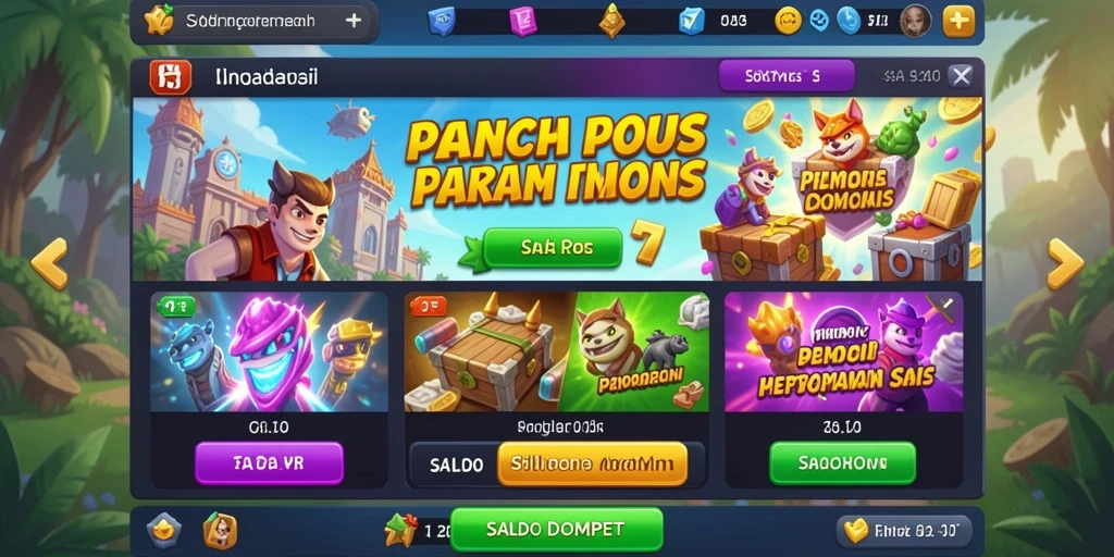 Grafis yang memukau membuat pengalaman bermain semakin seru.
