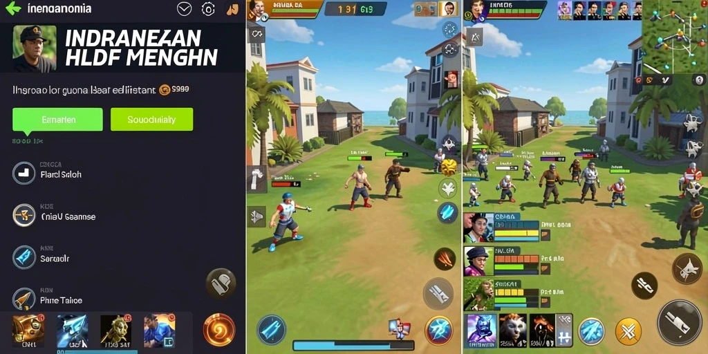 Karakter unik yang menawarkan gameplay berbeda.