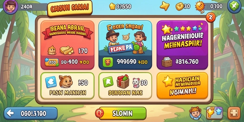 Mode multiplayer seru dengan teman-teman.
