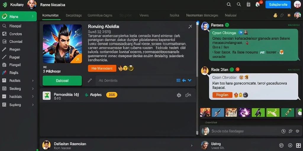 Sistem poin dan rewards yang memotivasi untuk terus bermain.